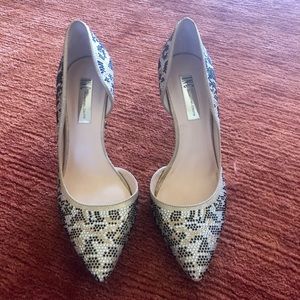 INC Beaded High Heels